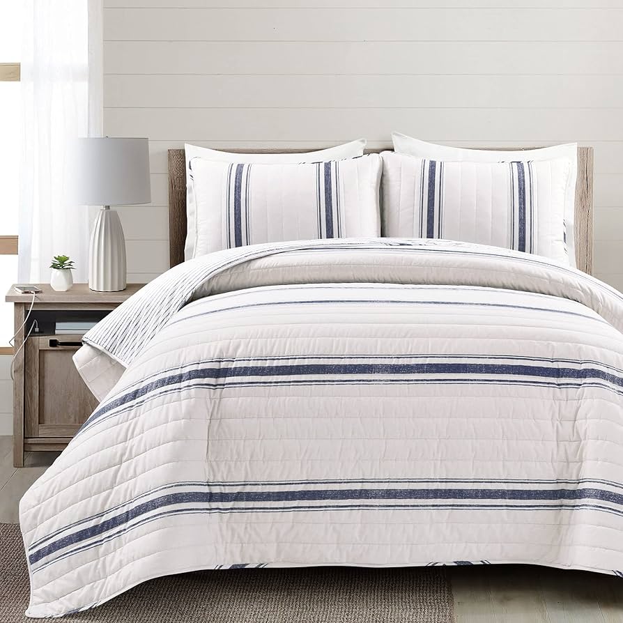Amazon.com: Lush Decor - Quilt Set, Super Soft Cotton